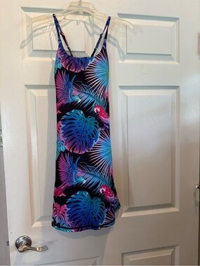 Constantly Varied Gear Dress Birds of Paradise print.